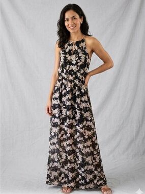 forever 21 ombre maxi dress Forever 21 + Ombre High Neck Maxi Dress